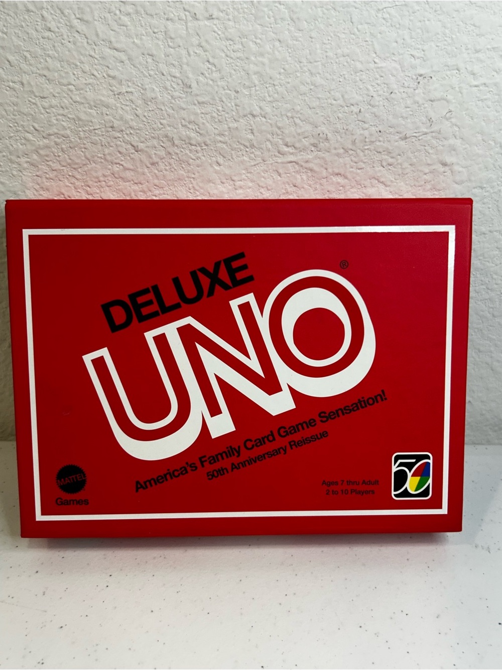 Mattel Deluxe UNO Card Game